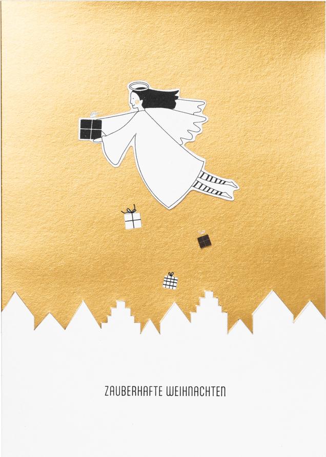 räder Weihnachtsengelkarte "Zauberhafte Weihnachten" 92387