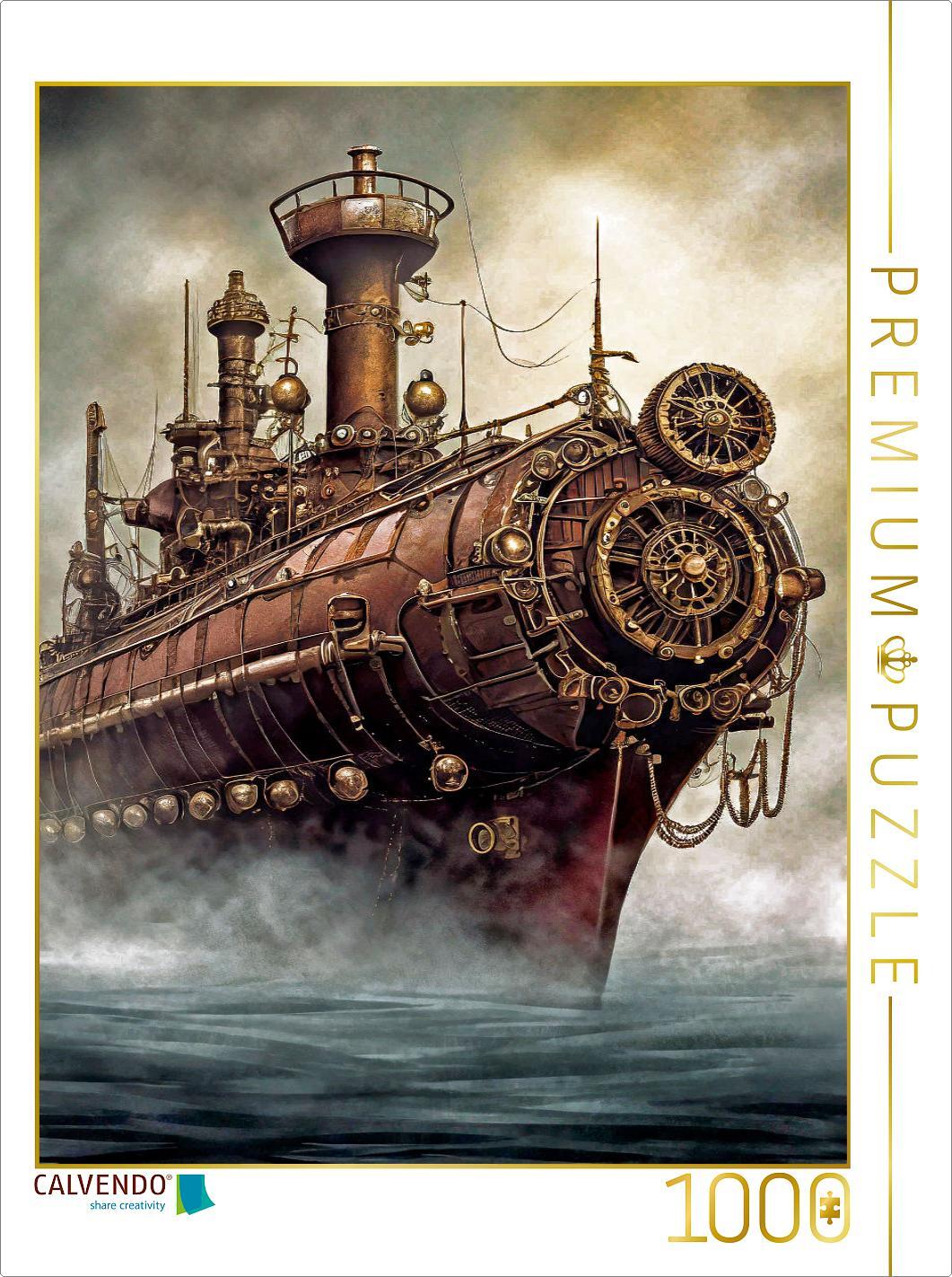 CALVENDO Puzzle Unterseeboot | 1000 Teile Lege-Größe 64x48cm Foto-Puzzle für glückliche Stunden