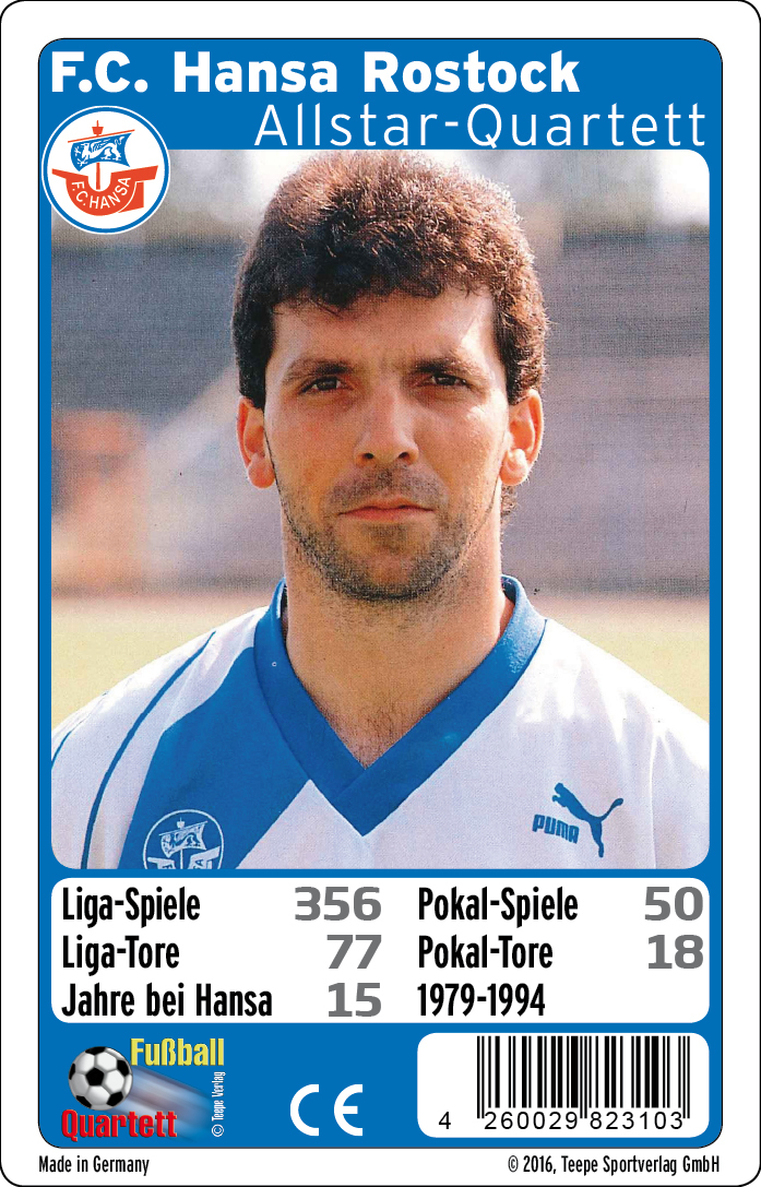 Teepe Hansa Rostock Legenden Quartett TE-23103