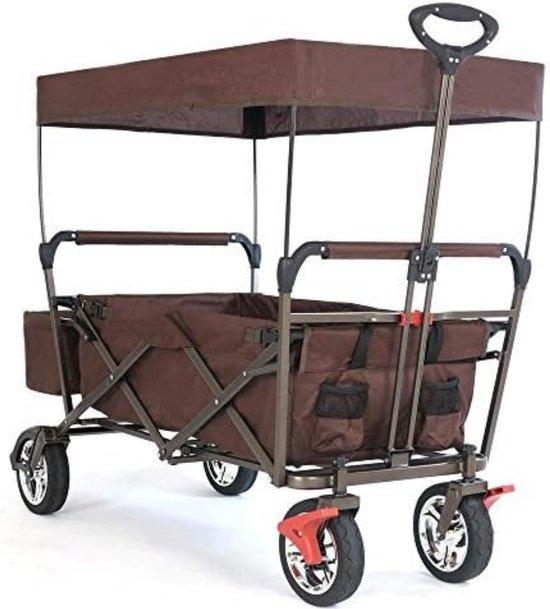 OEM Kinderwagentransporter - Kinderwagentransporter Mit Schiebehebel - Braun 2026