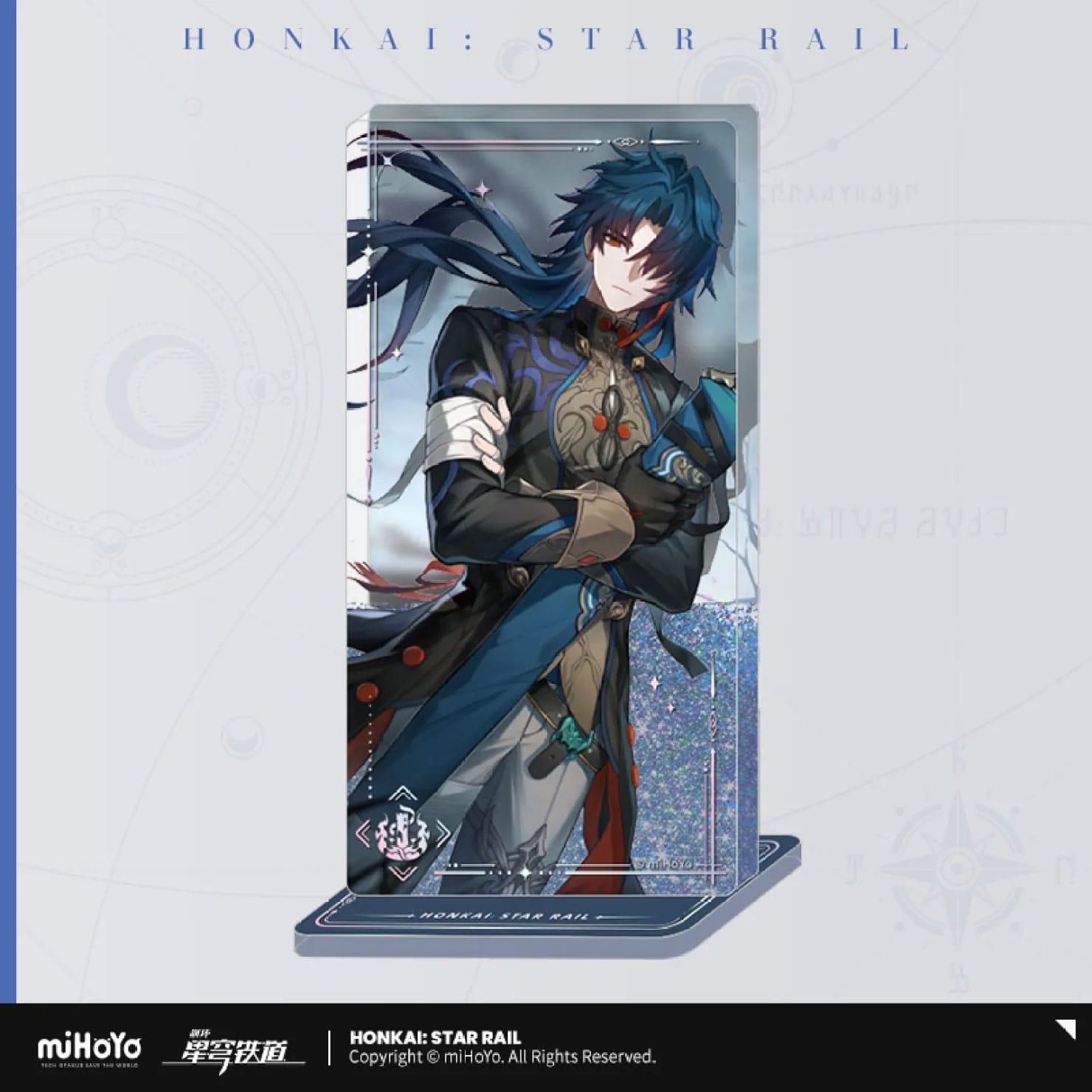 MiHoYo Honkai: Star Rail Light Cone Acryl Ornament mit Glitzer: Blade The Unreachable Side 15 cm 148630
