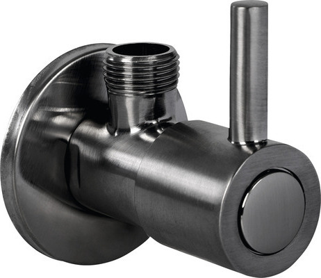 Rohový ventil 1/2" matný