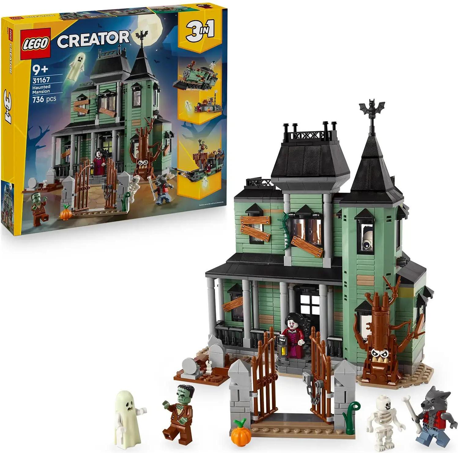 LEGO® Creator 3 v 1 31167 Strašidelný dom
