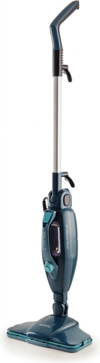 Ariete 4175/01, Parný mop, 0,35 L, Modrá, Tlačidlá, Otočné, Teleskopický, 5 m