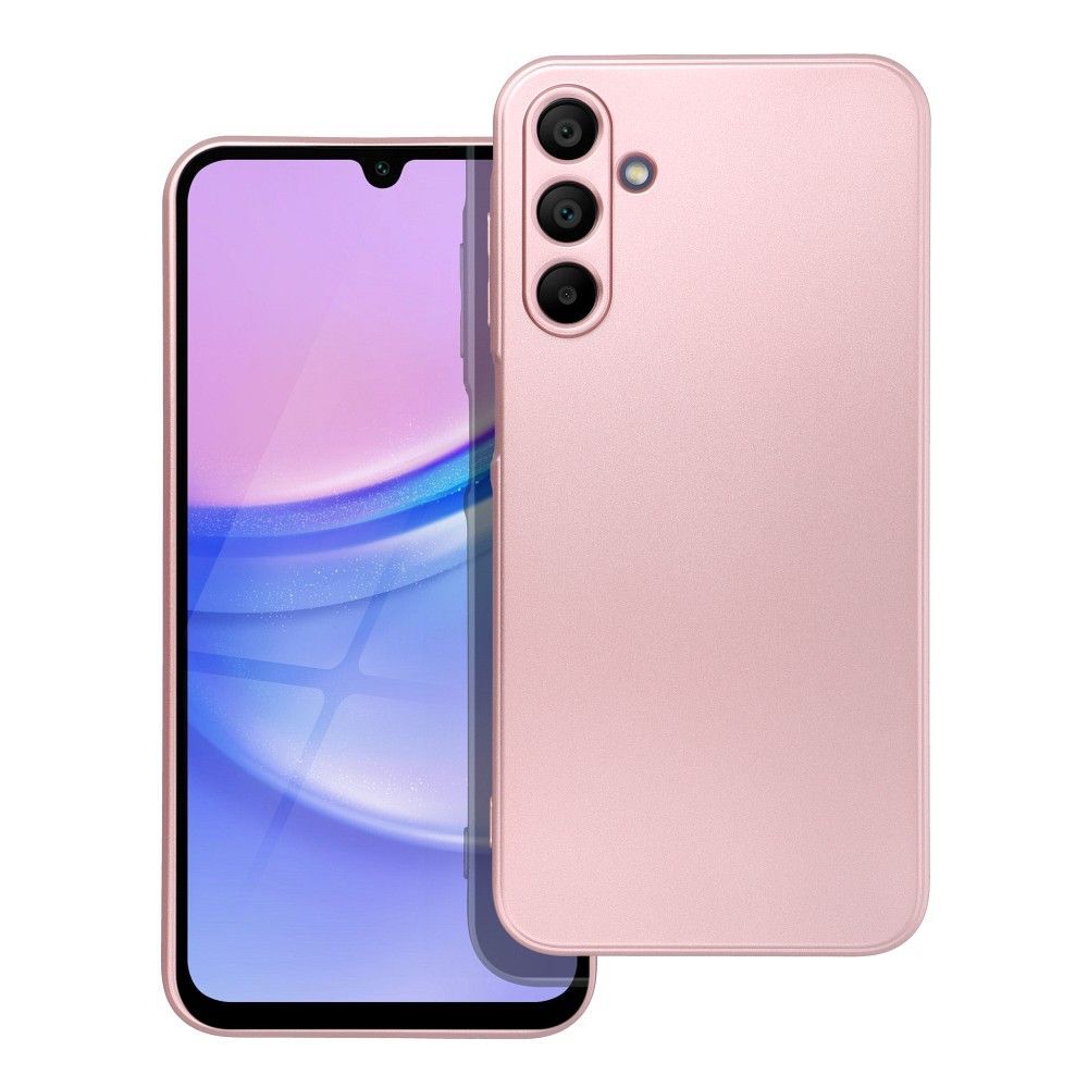 METALLIC Case Samsung Galaxy A15 5G ružové