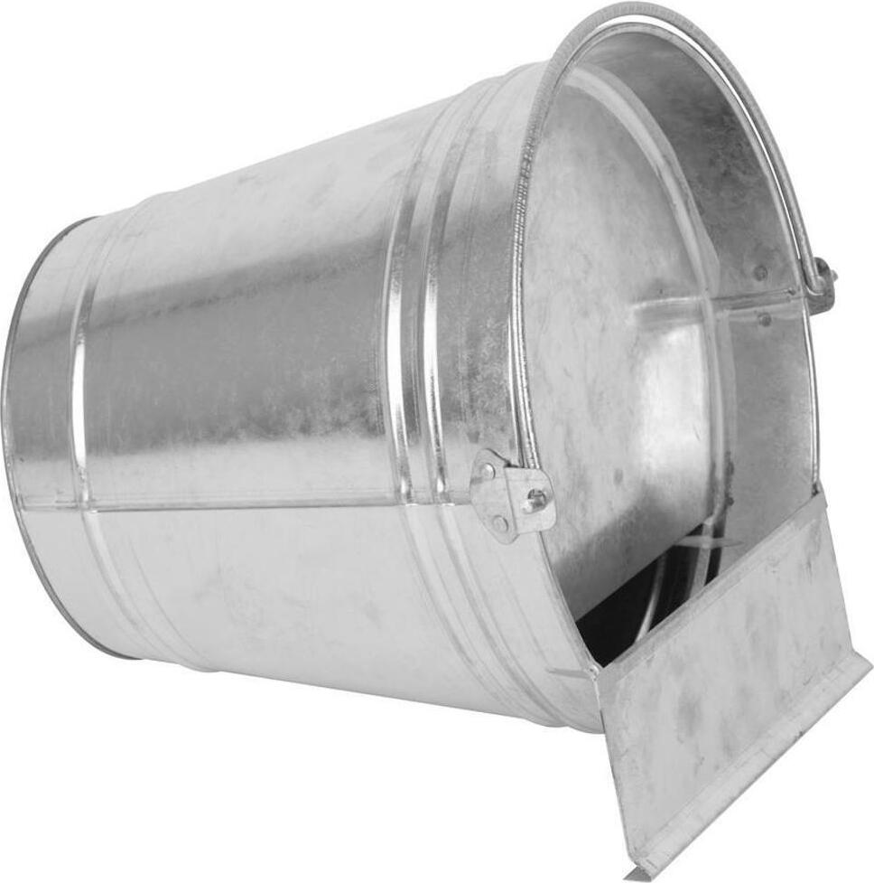 PROREGAL Eimer Trinker, 12 Lit, Zink