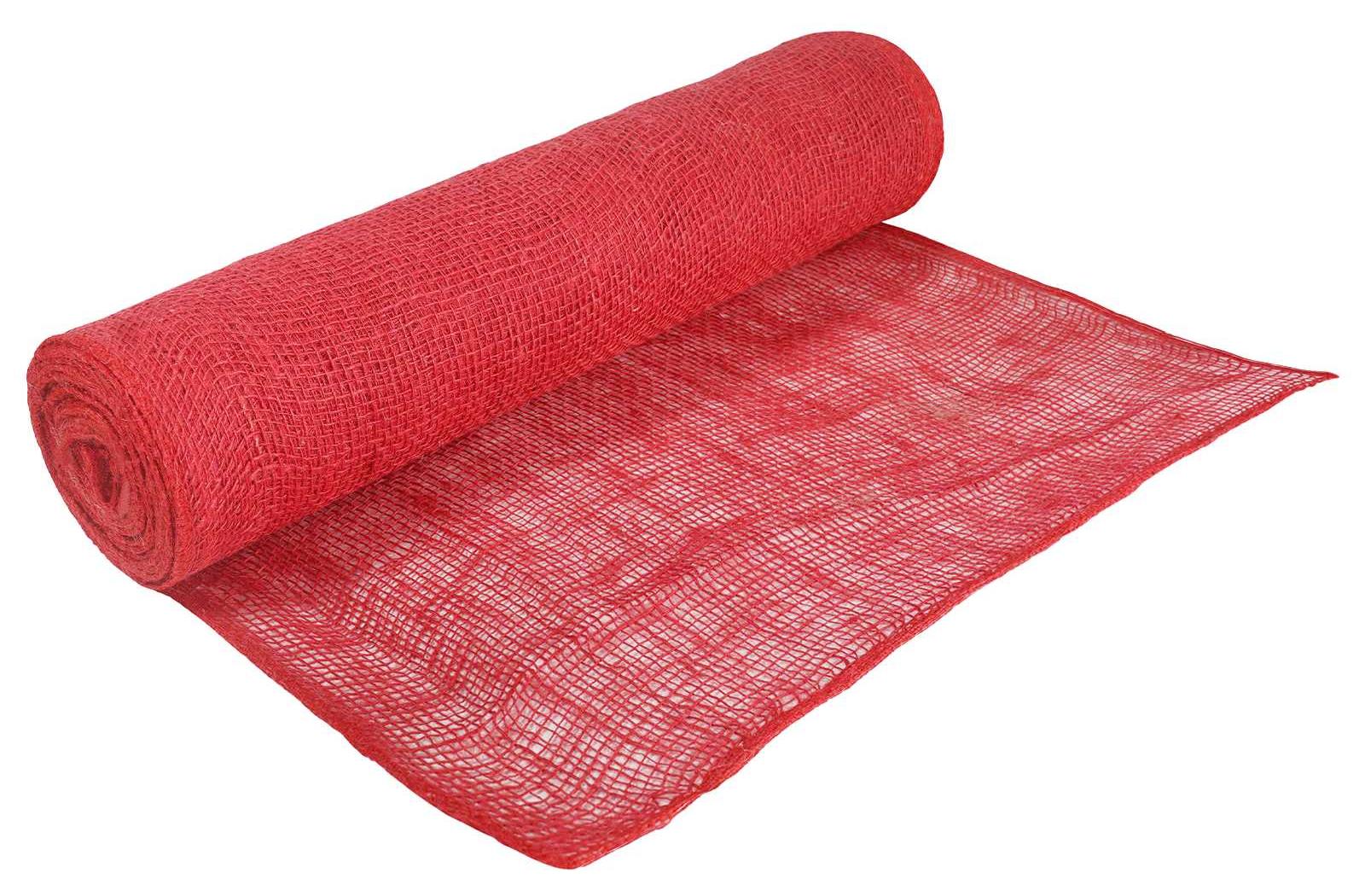 Syfax Rote Juterolle, 50 x 1000 cm, 180 g/m², biologisch abbaubar
