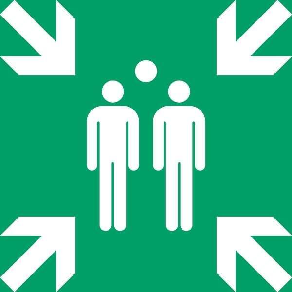 Tarifold 7510014 Sicherheitszeichen Plattensicherheitsschild 10 Stück(e)