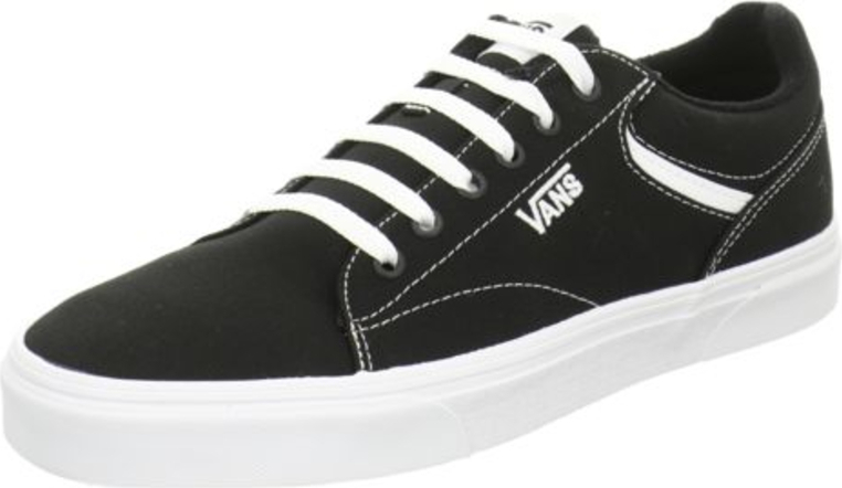 VANS MN Seldan CANVAS (Canvas) Black/White Sneaker in plus sizes black VN0A4TZE1871 veľké pánske topánky