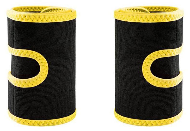 Northix Gürtel mit Saunaeffekt - Arm - Gelb