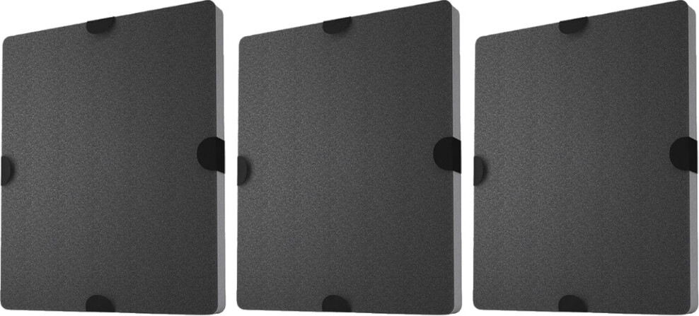 3x Trade-Shop Aktivkohlefilter für Miele DA269-4 DA270-4U DA279 DA279-4 DA390 DA390-5 DA390-6 DA390-6EXT DA396-5 DA396-7 DA398-5 Dunstabzugshaube 182453209