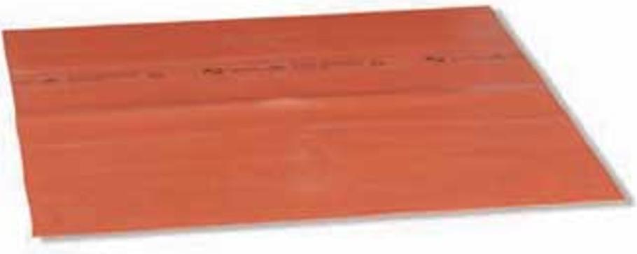 WETEC Abdecktuch, 1,6 mm stark, 250 x 350 mm, orange (Gummituch VDE-Abdecktuch) WE-9000250