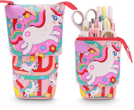 OEM Schülerinnen Etui, 2in1, Teleskop, rosa, 7-12 Jahre 2026
