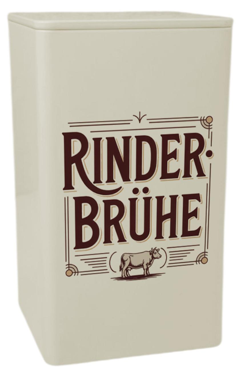 speecheese Kuh Illustration Rinderbrühe Dose 900ml Vintage Design 1030497