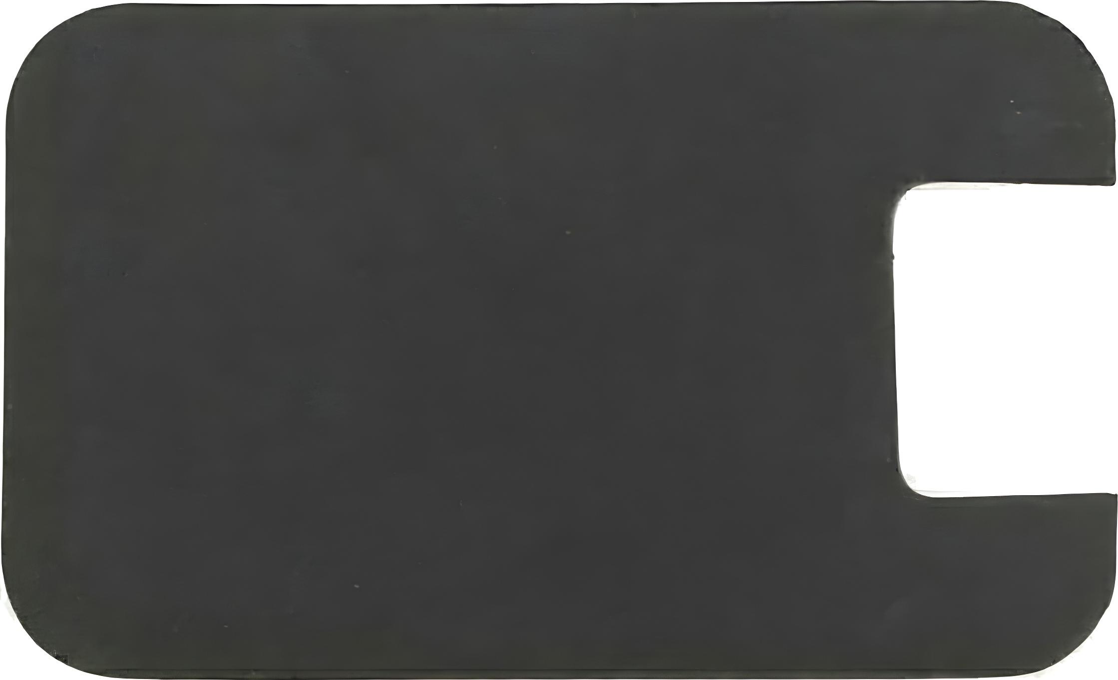 MZA Gummi - Isolierunterlage schwarz - z.B. f. Lenkerblinkschalter und Abblendschalter 37019