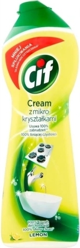 Cif, Zitronen-Reinigungsmilch, 300 ml