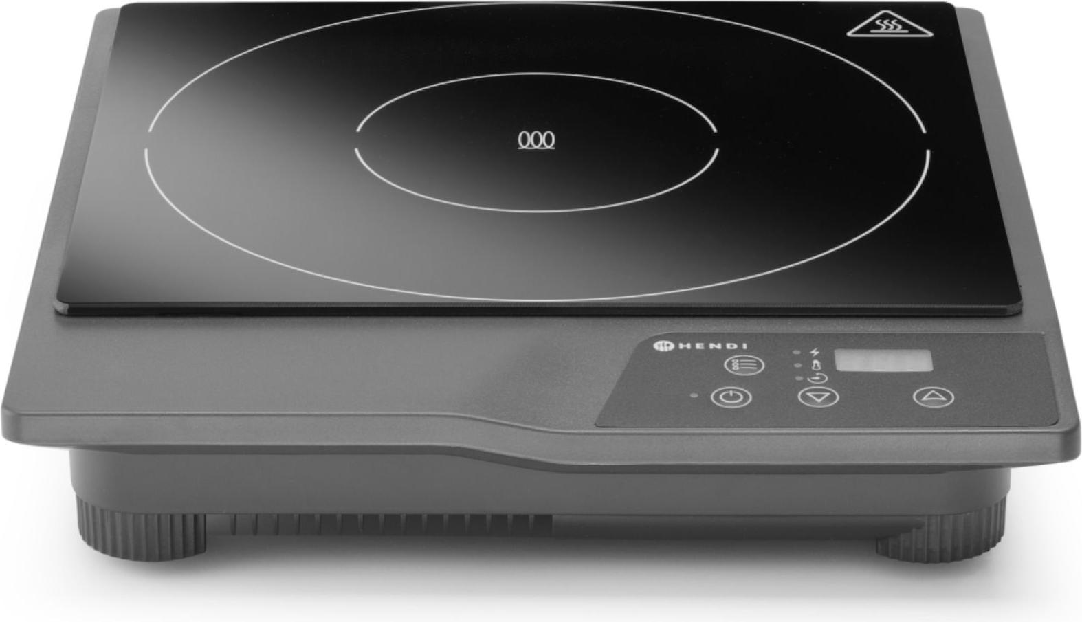 Indukčná varná doska HENDI model 1800, Kitchen Line, 230V/1800W, 319x355x(H)67mm