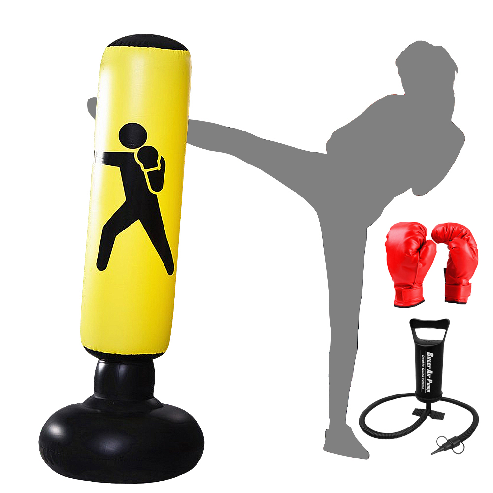Standboxsack Boxsack Stehend Kinder/Erwachsene Punchingball Boxen FUR Fitness 