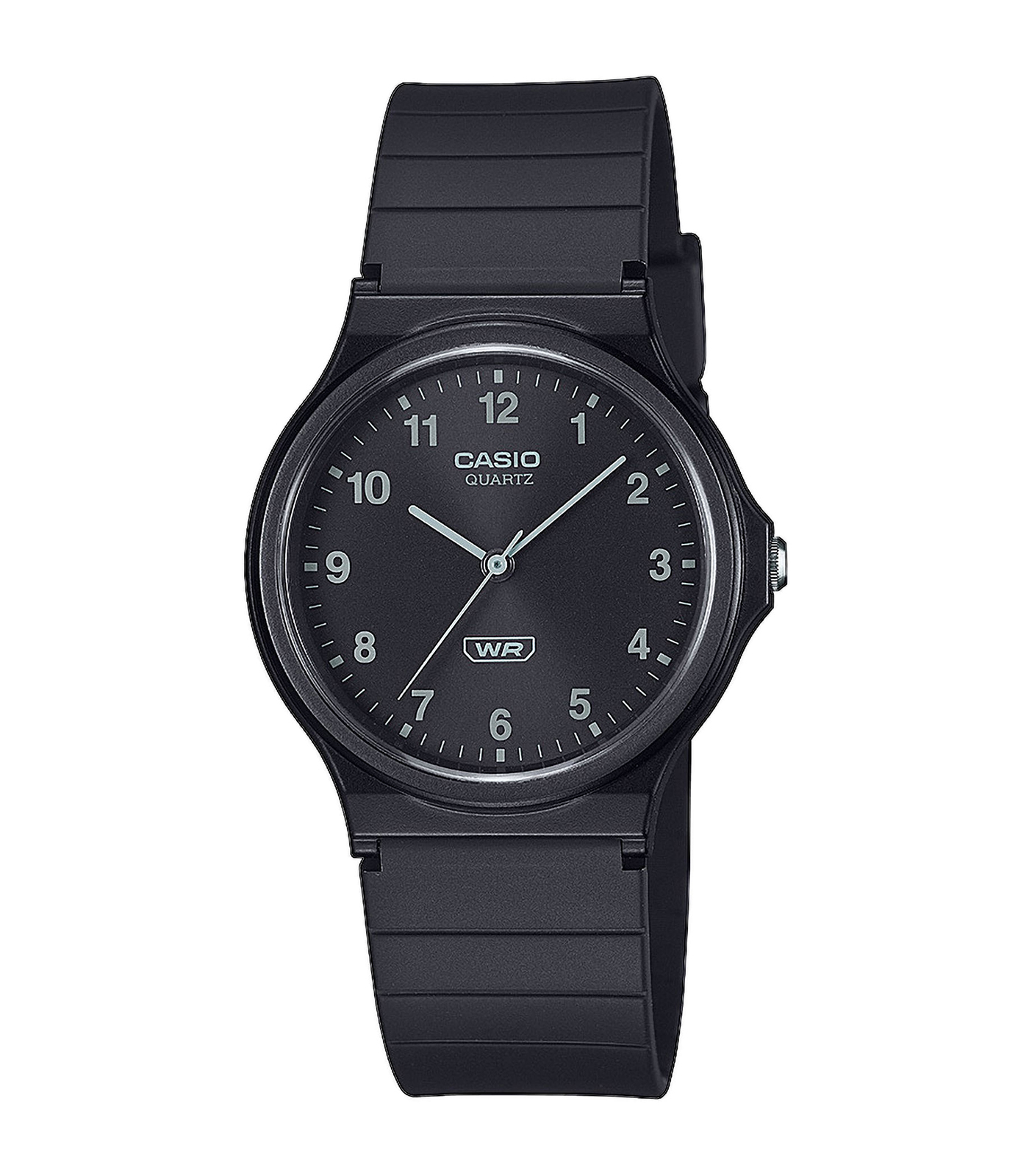 Casio MQ-24-1E - Orologio Da Polso Analogico Al Quarzo - Cinturino In Resina Nero - Design Classico E Leggero