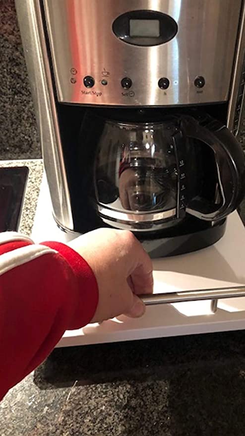 James Premium® Gleitbrett für Thermomix TM6 und TM5 in weiß 834