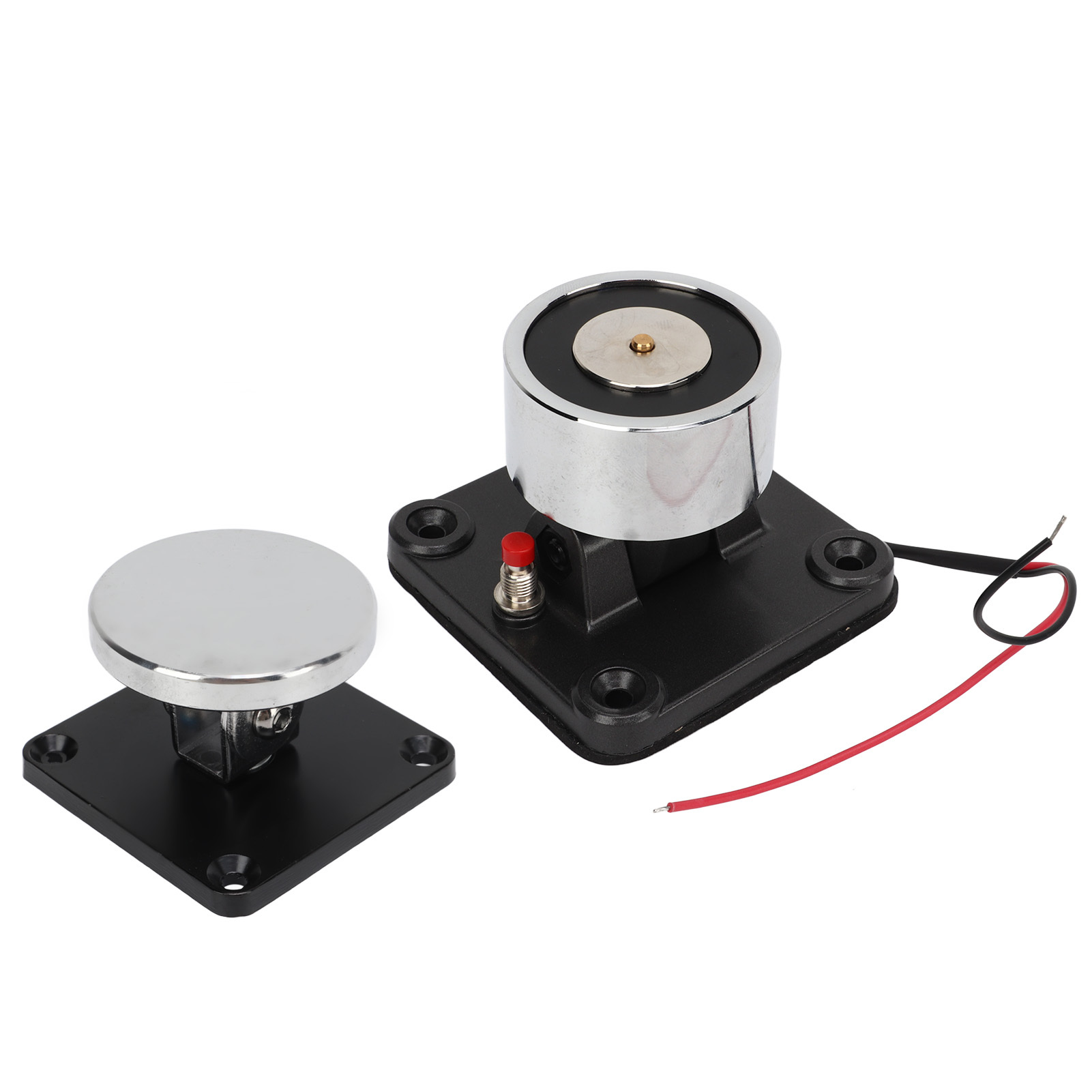 Cocosity Elektromagnetischer Türhalter für Feuer,Elektromagnetischer Glastürhalter,Elektromagnetischer Glastürhalter für Feuer,Elektromagnetischer Türhalter für Feuerschutz,Elektromagnetischer Türhalter für Wandmontage