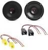 JBL Stage3 627 3 Ohm Lautsprecher Einbauset für Peugeot 607 806 807 1007 Partner