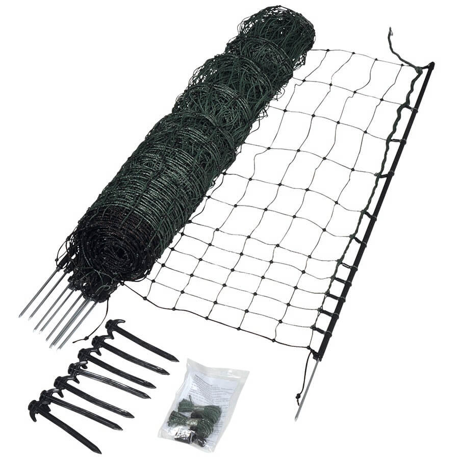 Gallagher EuroNetz Geflügelnetz, grün 112/1-9/S-25m 077298