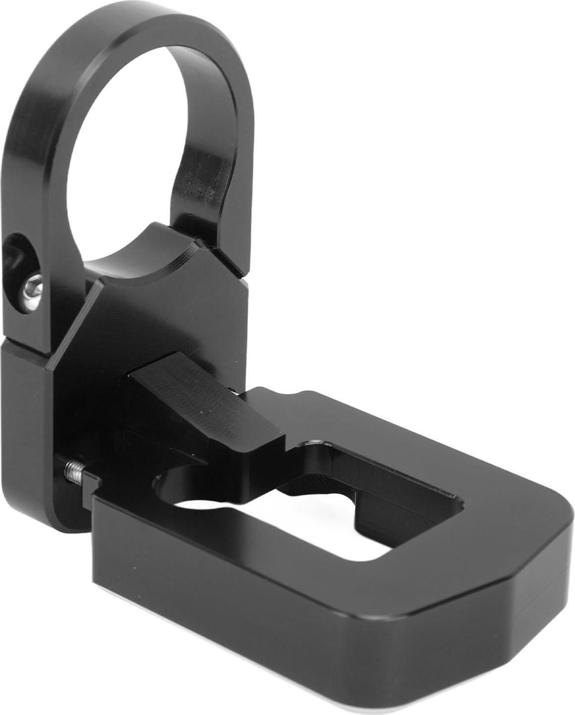 Gistuch Digitalanzeige-Verlagerungshalterung, CNC-Aluminium, Tachometer-Neupositionierungsmontage-Werkzeug, Ersatz für Sur-Ron Light Bee S, Schwarz