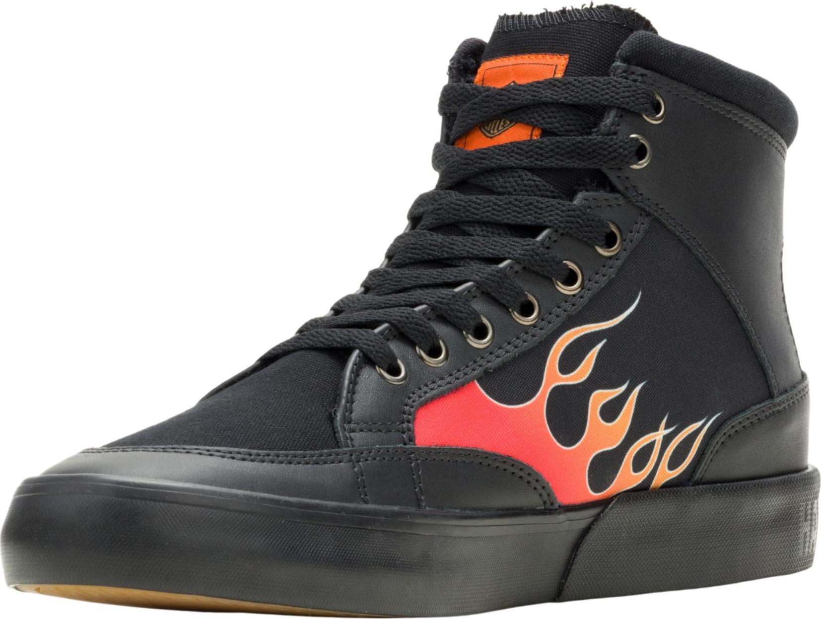 Harley-Davidson Harley Davidson Herren High Sneaker NAT D93894 Schwarz
