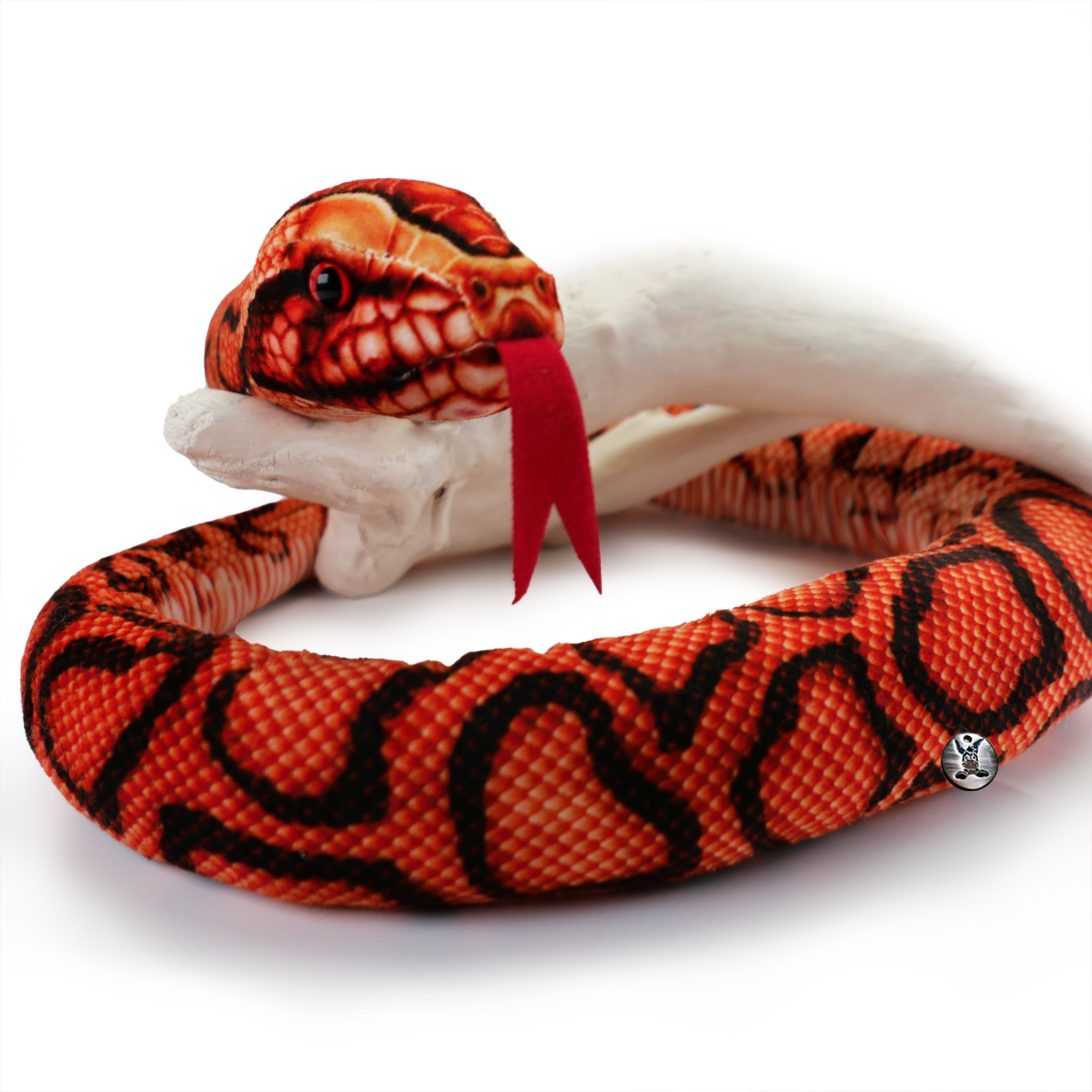 Kuscheltiere*biz Regenbogen Boa Kuscheltier Schlange Würgeschlange 150 cm Plüschschlange Plüschtier NESAYA KT531879