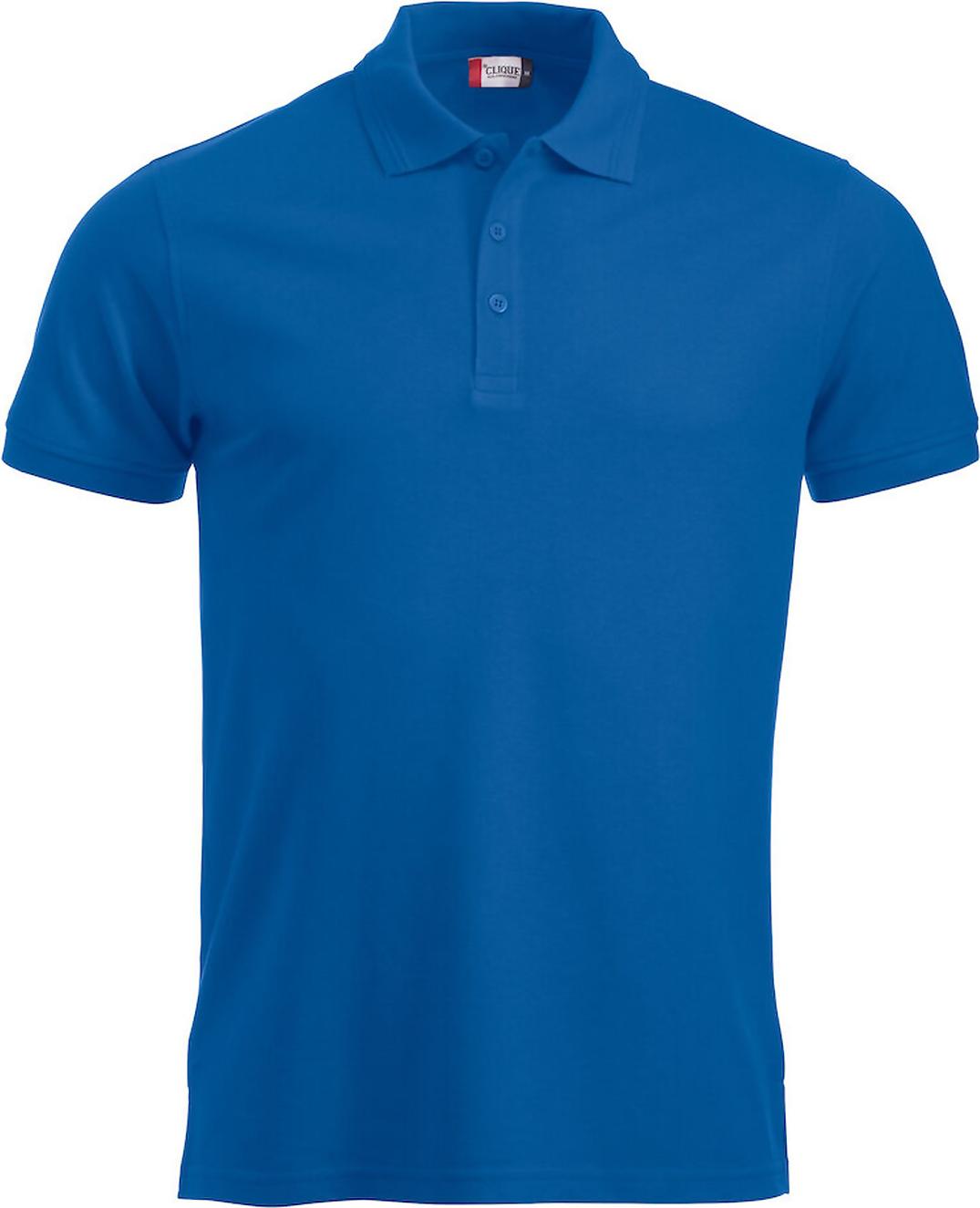 Clique Poloshirt Manhattan mit Rippenbündchen an den Ärmeln und Jacquard-Kragen 28250-55