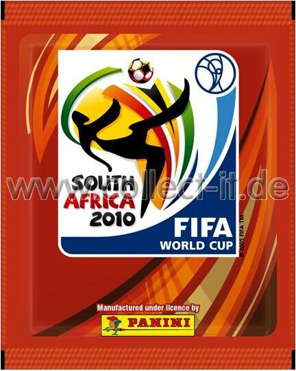 Panini WM 2010 - Sticker - 1 Tüten -