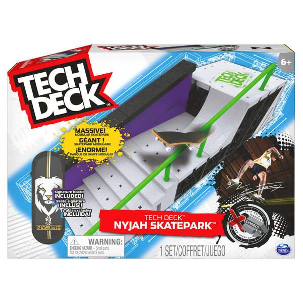 Spin Master 6060504 (20130641) - Tech Deck - Nyjah Skatepark - Fingerboard-Rampenset 33222