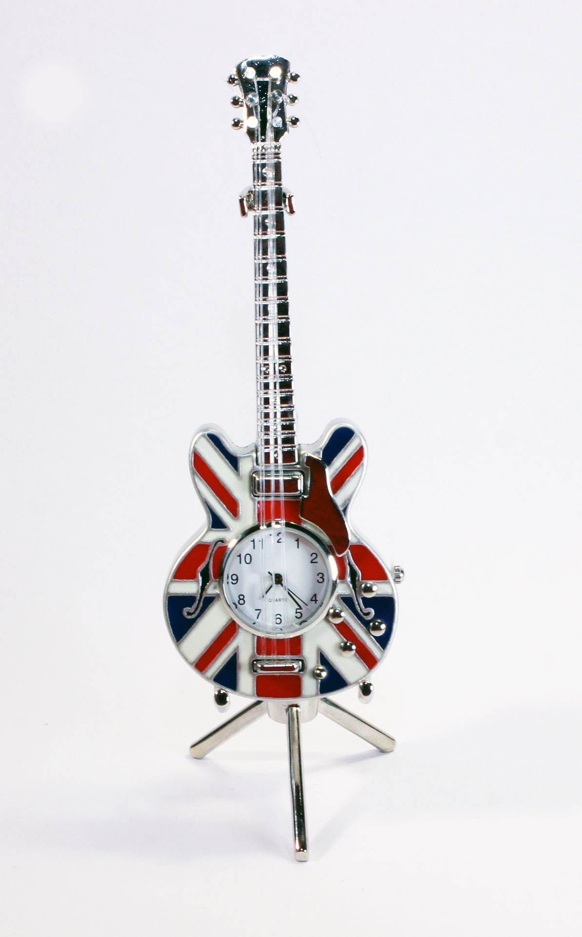 Siva Clock Guitar Union Jack si-99048