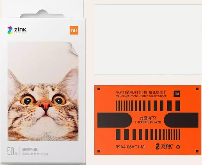 Mijia ZINK Pocket Fotopapier 3 inch Zelfklevend Direct Afdrukken Geen