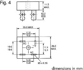 Velleman Brckengleichrichter 100V-25A (Kbpc2501) PB10