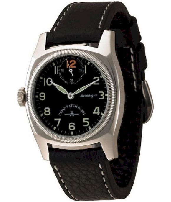 Zeno-Watch - Náramkové hodinky - Pánske - Chronograf - Retro Carre - 6164-12-a15