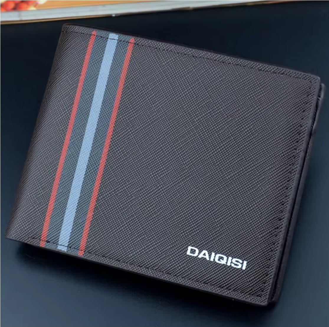 Herren Geldbörse Daiqisi Sage - Dunkelbraun | Stilvoll & Praktisch KP35896