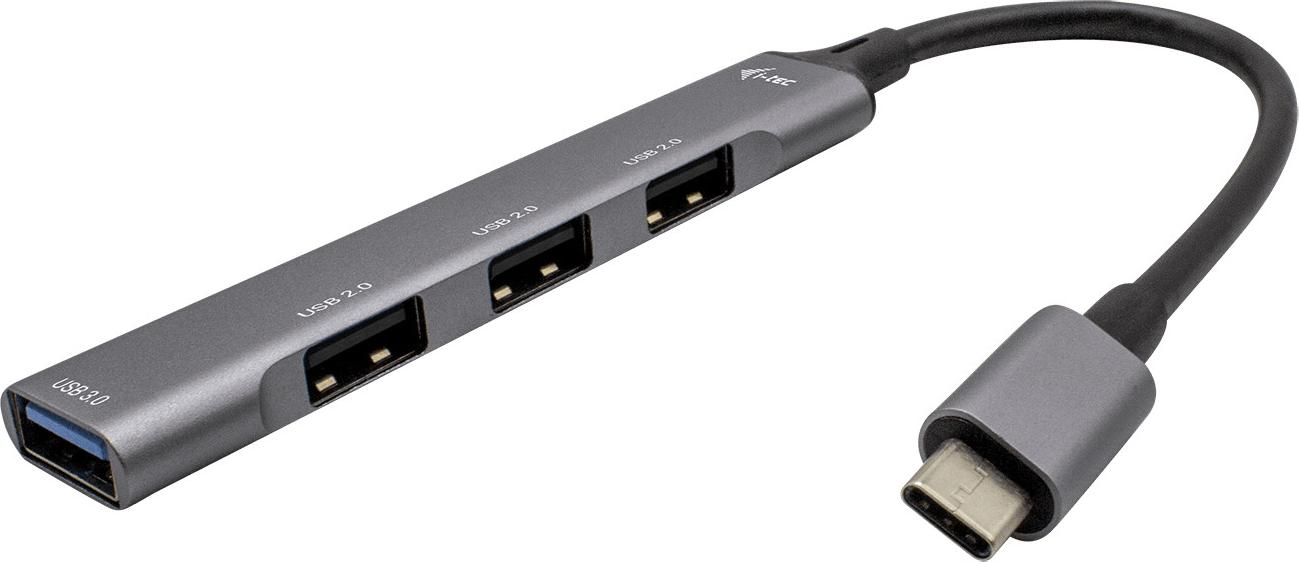 I-TEC i-tec Metal USB-C HUB 1x USB 3.0 + 3x USB 2.0