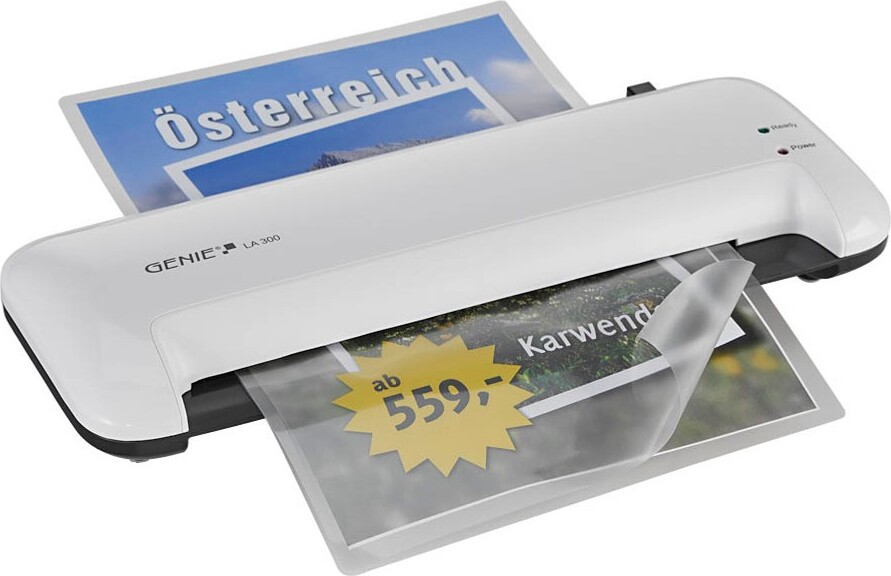 GENIE LA 200, Laminiergerät Starter-Set, 75/80 – 125 Micron, 12327: Tests, Infos & Preisvergleich
