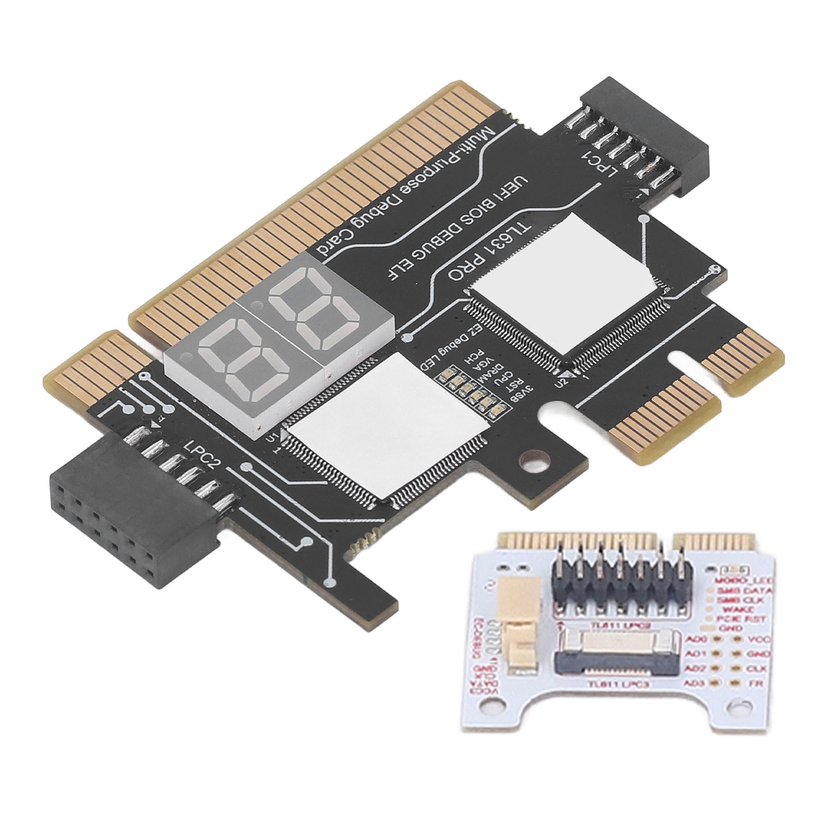 Cocosity Laptop-Motherboard-Analysator-Karte,Motherboard-Analysator-Diagnosekarte,Post-Test Motherboard-Diagnosekarte,Post-Test Motherboard-Analysator-Karte,Motherboard-Analysator-Karte,Diagnosekarte
