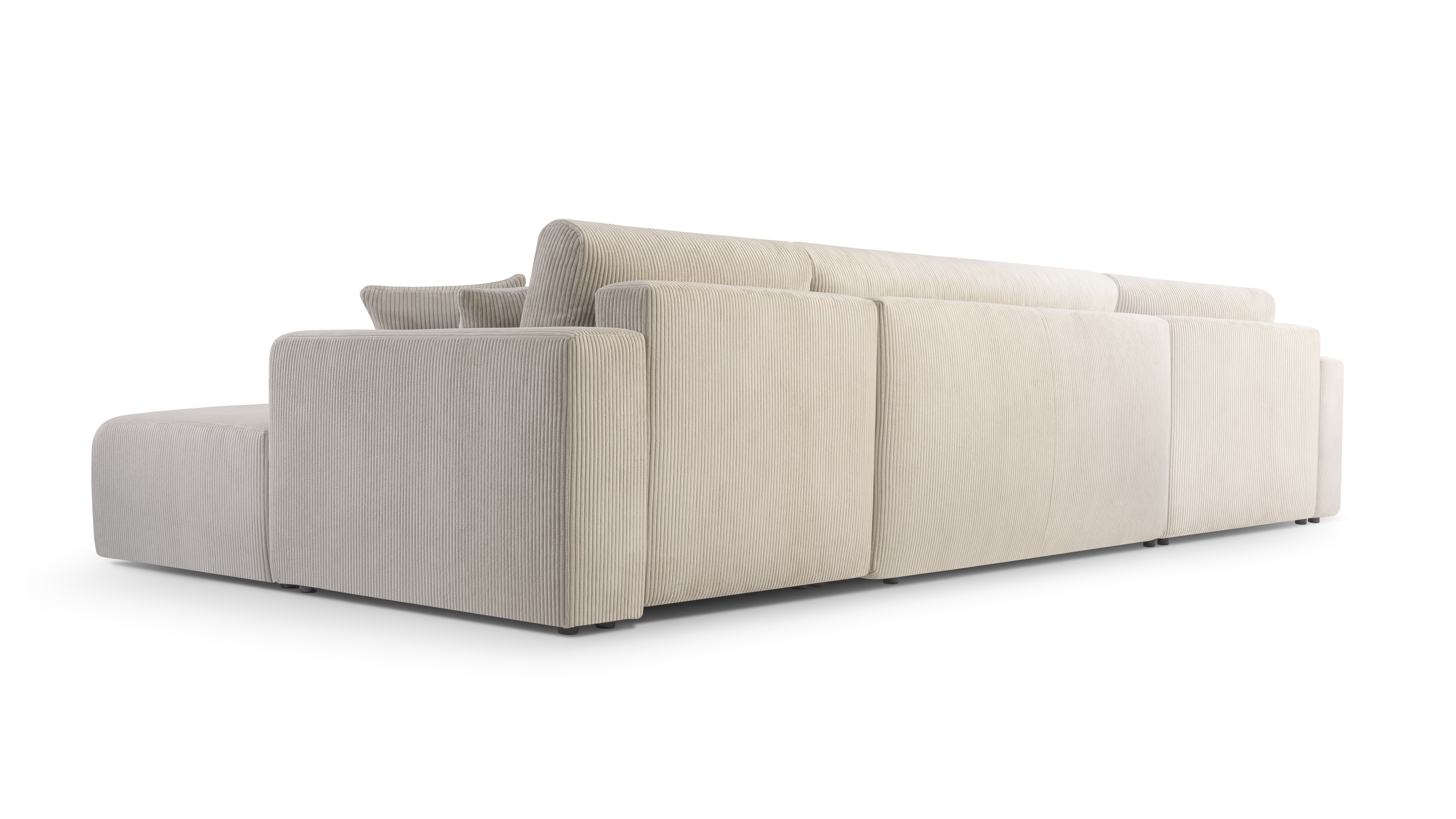 AX LIVING Sofa U Form mit Schlaffunktion Catea Wohnlandschaft 364 cm