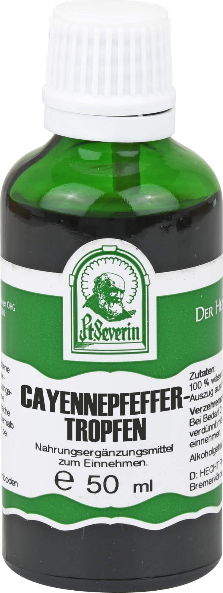 HECHT CAYENNEPFEFFERTROPFEN, 50 ml TRO 15191460