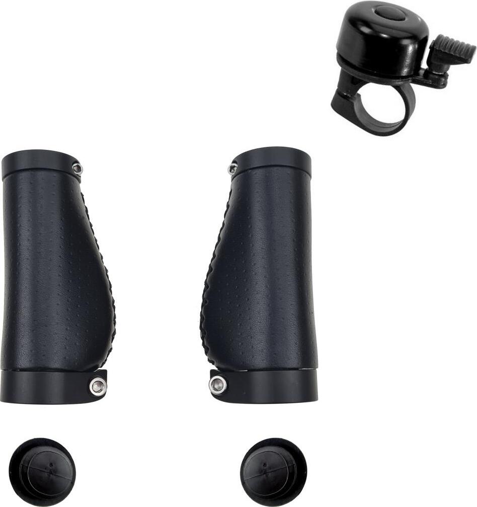 Kinderfahrrad Lenkergriffe – 100 Mm Lang, Weich, Grün, Für 22 Mm Lenker