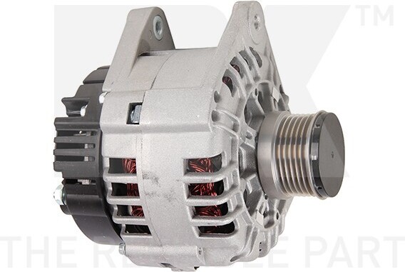 nk Generator 125 A 14 V mit Freilaufriemenscheibe, Riemenscheiben-Ø 55 mm, für 12V Bordnetz 4839001