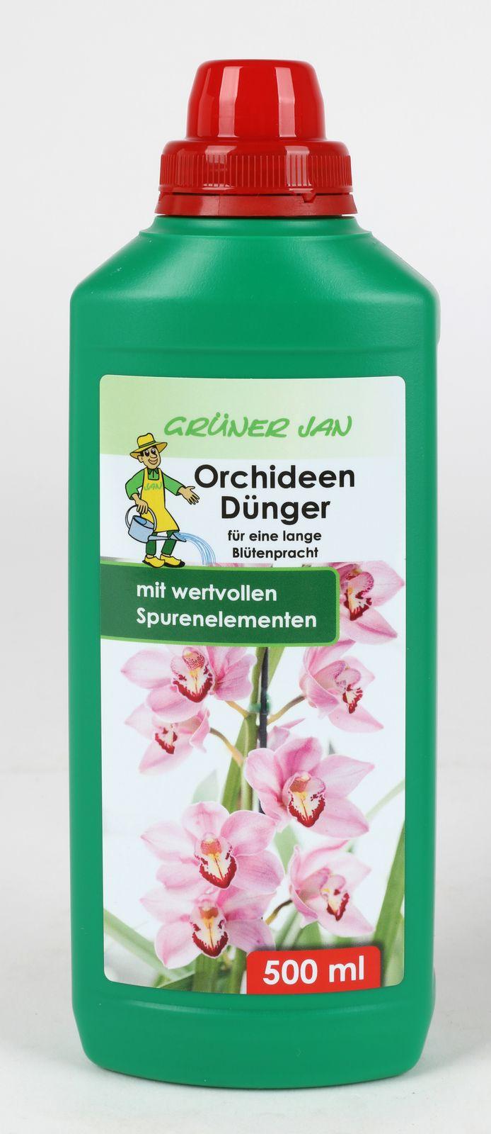 Grüner Jan 2 x 0,5l Dünger für Orchideen Orchideendünger flüssig 1 Liter Orchidee 007ea 2x