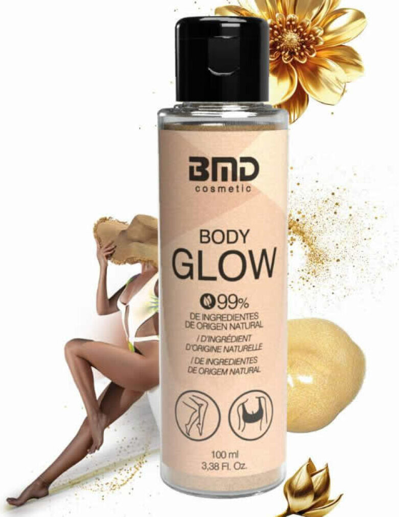 Bmd cosmetic BODY GLOW 99% natürliche Inhaltsstoffe 100 ml