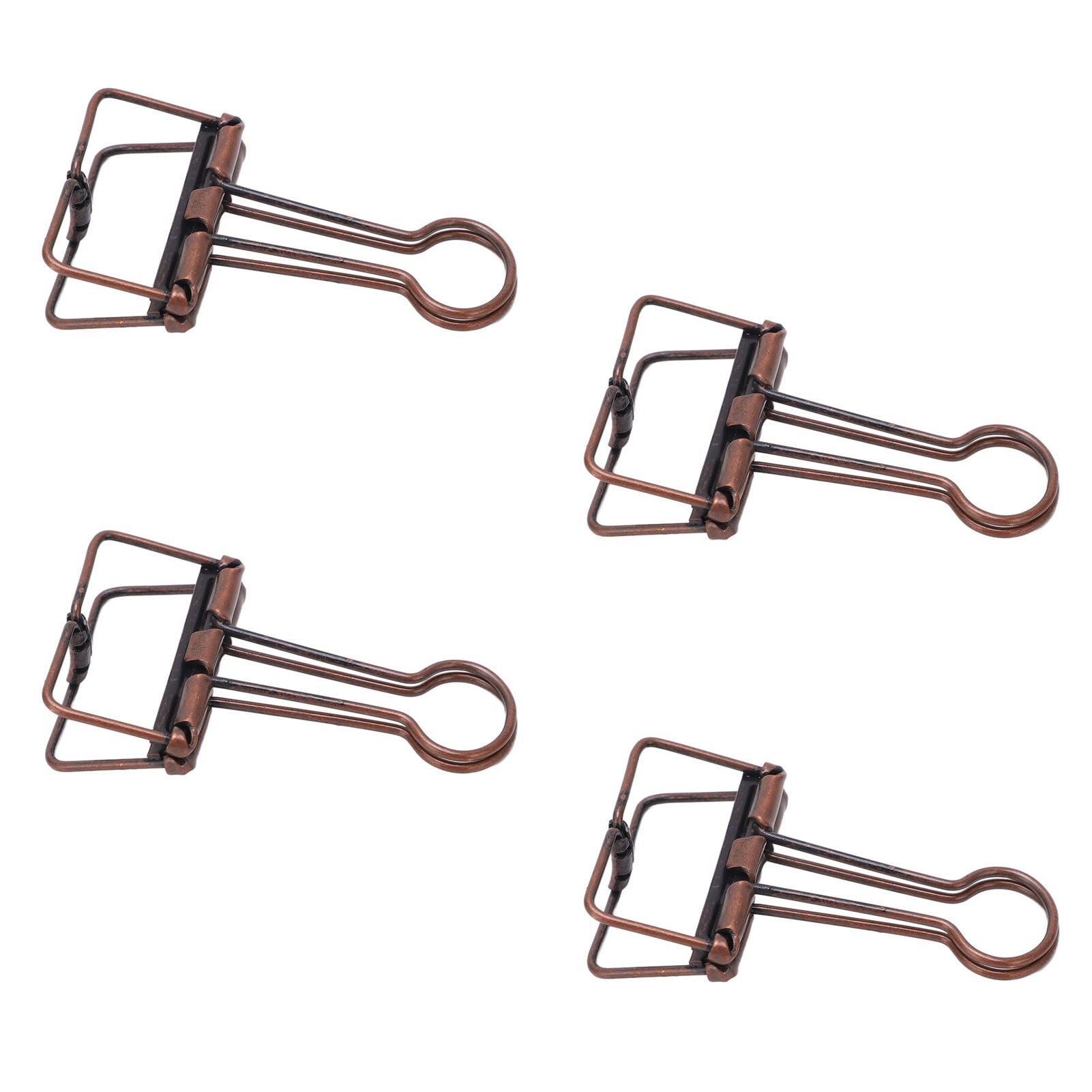 Cocosity Binder Clips,Papierklammern,Papier Binder Clips,Kleine Binder Clips,Metall Binder Clips,Hohle Binder Clips