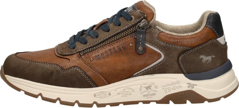 Mustang Veterschoenen Laag Veterschoenen Laag - Cognac - Maat 43 2600057375359