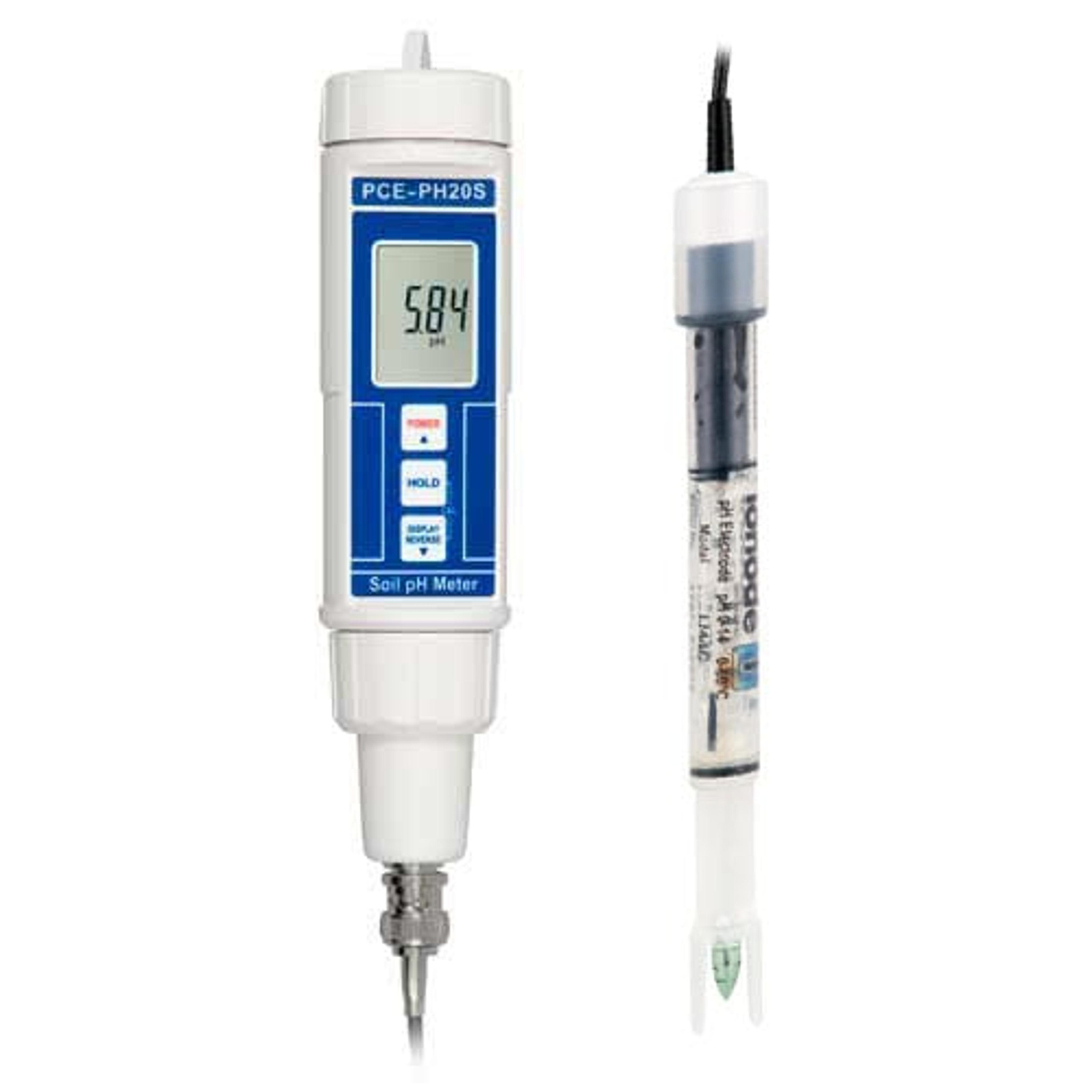 PCE Instruments PCE-PH20P PH-Tester für Kosmetika (Pasten)|0,01 pH |Data-Hold | Kalibrierung pH 4, 7, 10 (autom.)